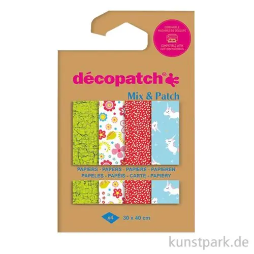 Heißes Angebot DECOPATCH Papiere - Mix & Patch, Einhörner