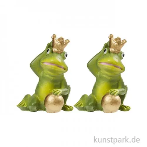 Mini Frosch-König, 4 cm, 2 Stück Jetzt Bestellen