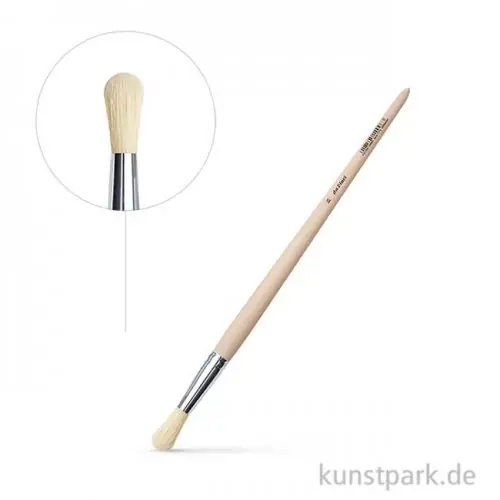 da Vinci Serie 7779 - Ölmalpinsel BORST rund langer roher Stiel Preis Gesenkt
