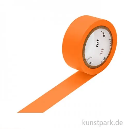MT Masking Tape Matte Orange, 15 mm, 7 m Rolle Bestpreis
