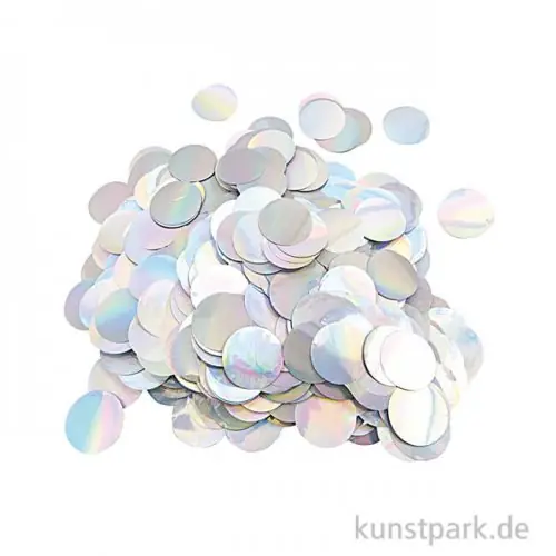 Folien Konfetti - Rund, Irisierend, 25 g Saisonangebot