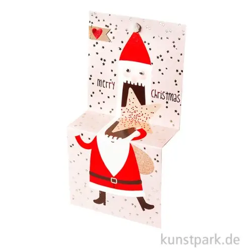 Billig Good old friends - Weihnachtskrümelkarte, Stern, Merry Christmas