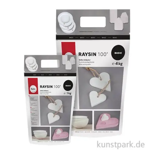 Heute Kaufen Gips Gießpulver Raysin 100 - weiß