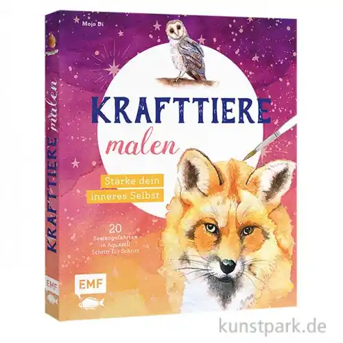 Jetzt Kaufen Krafttiere malen, Edition Fischer
