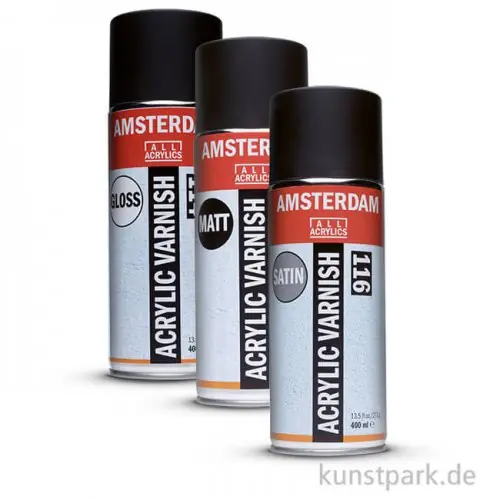 Talens AMSTERDAM Acrylfirnis 400 ml Sprühdose Weltweiter Versand