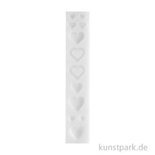 Silikon Gießform - Anhänger, Herzen Direktkauf