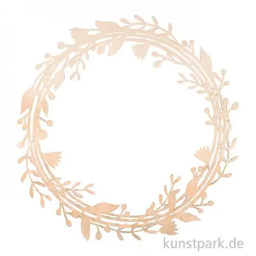 Kracherpreis Rankenkranz aus Naturholz, Durchmesser 31 cm