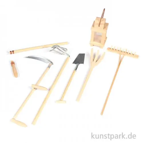 Mini-Gardening Zubehör Set - Ernte, 14-17 cm Online Kaufen