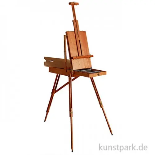 MABEF Kofferstaffelei M22, Buchenholz, stufenlos verstellbar Highlight