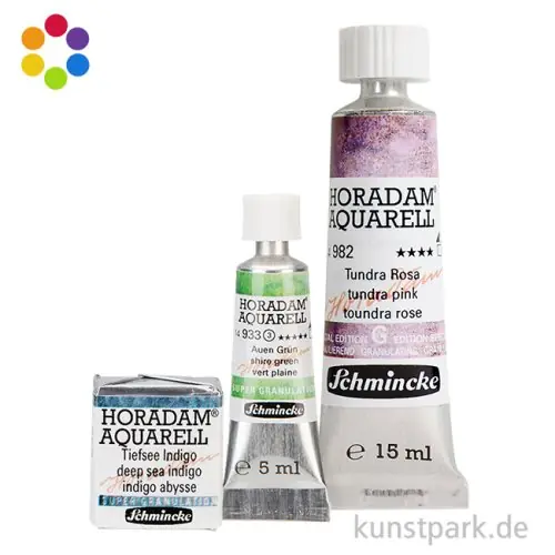 Schneller Versand Schmincke HORADAM Aquarell - Supergranulierend