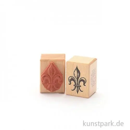 Letzte Chance Judi-Kins Stamps - Fleur-de-Lis - 3x4 cm