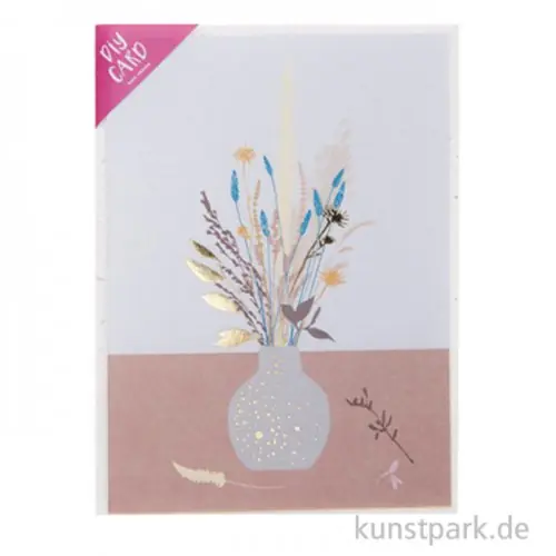DIY Card - Transformation, Vase mit Blumen mit viel Zubehör Gleich Bestellen