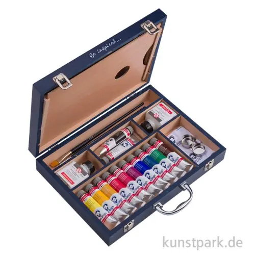 Talens VAN GOGH Acrylfarben Starter Set XL mit 12 x 40 ml + Zubehör Preisknaller