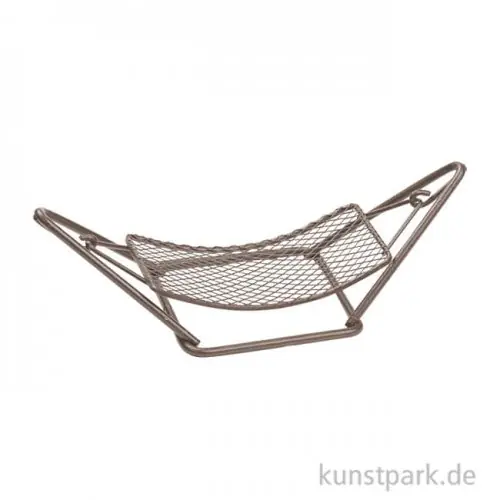 Top-Qualität Mini Hängematte aus Metall, 12 cm
