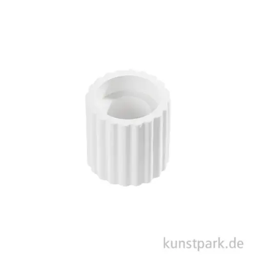 Silikonform Kerzenhalter Rund, 4 x 4 cm Limited Edition