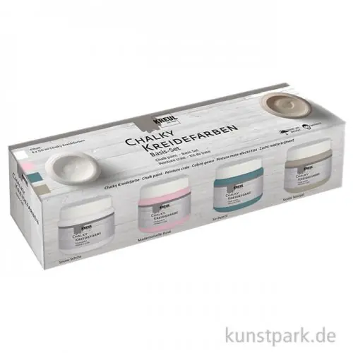 KREUL Chalky Kreidefarben Set, 4 x 150 ml Ab Werk