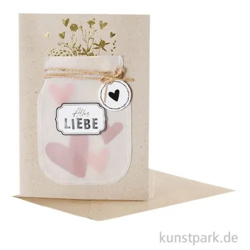 Neuheit Good old friends - Wunschglaskarte, Alles Liebe