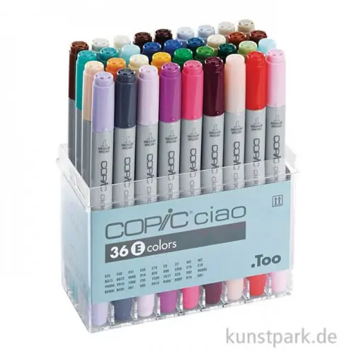 Solange Der Vorrat Reicht COPIC ciao Set 36er - E
