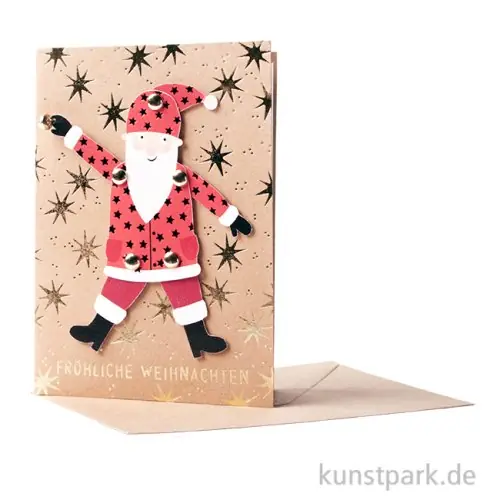 Bestseller Good old friends - Winterhampelkarte, Weihnachtsmann