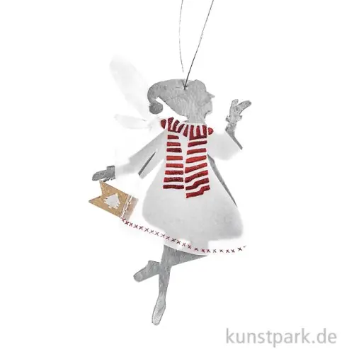 Good old friends - Mini Winterfee, Roter Schal Weltweiter Versand