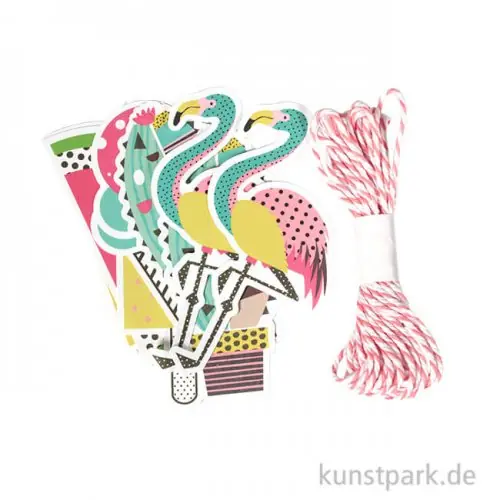 Geschenkanhänger-Set - Sommer, 12 Stück sortiert Markenware