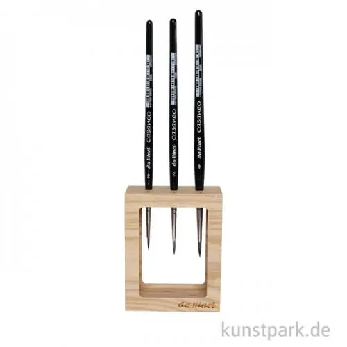 Billig da Vinci Casaneo Pinselset im Holzständer