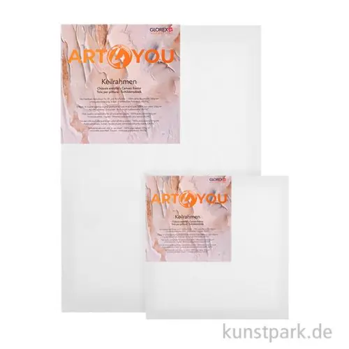 Letzte Chance Keilrahmen ART4YOU - Leinwand zum Bemalen - 1,7 cm