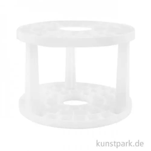 Stifte und Pinselhalter aus Kunststoff, rund mit 49 Fächern Begrenztes Angebot