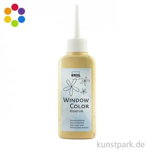 KREUL Window Color Glas Design - Konturenfarbe 80 ml Garantierte Lieferung