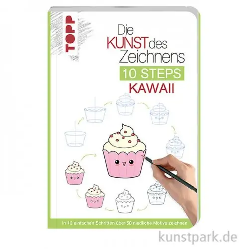 Weltweiter Versand Die Kunst des Zeichnens 10 Steps - Kawaii, Topp Verlag