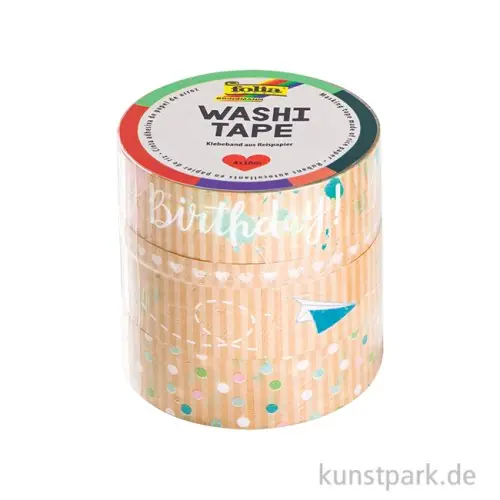 Washi-Tape Set - KRAFTPAPIER I, 4 Rollen, je 10 m Online Kaufen