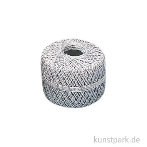 Geprüft Silberkordel, 0,5 mm, 20 Meter Rolle