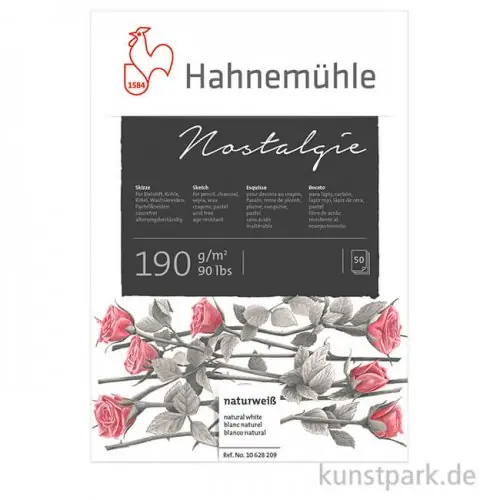 Hahnemühle NOSTALGIE Skizzenblock 190g/m² Mengenrabatt