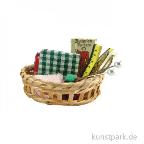 Bestpreis Miniatur Nähsetkörbchen 4 cm