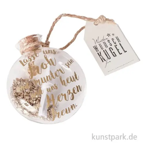 Sofort Bestellen Good old friends - Winter Wunschkugel, Lasst uns froh und munter sein