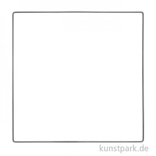 Metallring Quadrat - Anthrazit Günstig