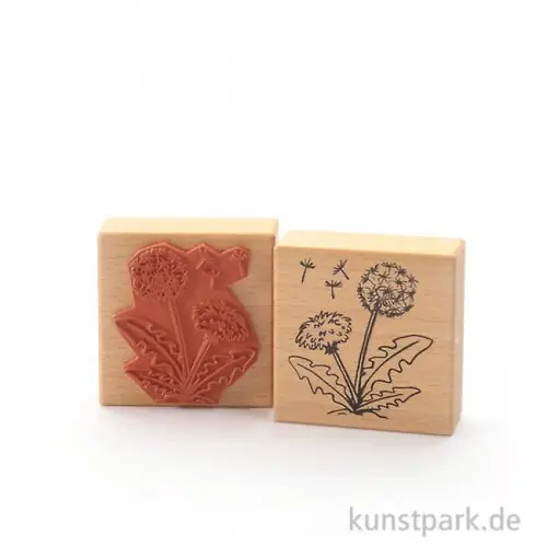 Stempel - Löwenzahn und Pusteblume - 7x7 cm Rabatt