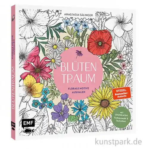 Direkt Vom Hersteller Blütentraum - Florale Motive ausmalen, Edition Fischer