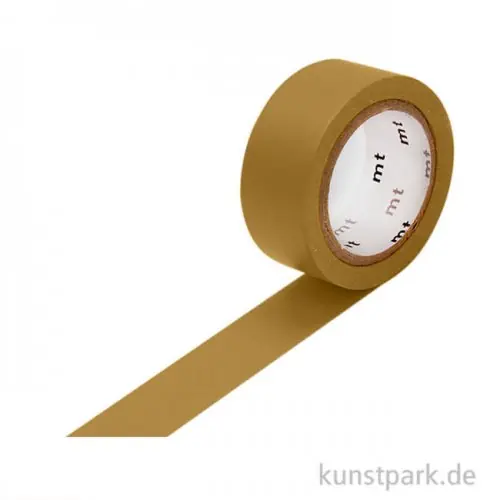 Kostenloser Rückversand MT Masking Tape Matte Mustard, 15 mm, 7 m Rolle