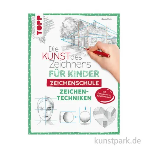 Must-Have Die Kunst des Zeichnens Kinder Zeichenschule - Zeichentechniken, Topp
