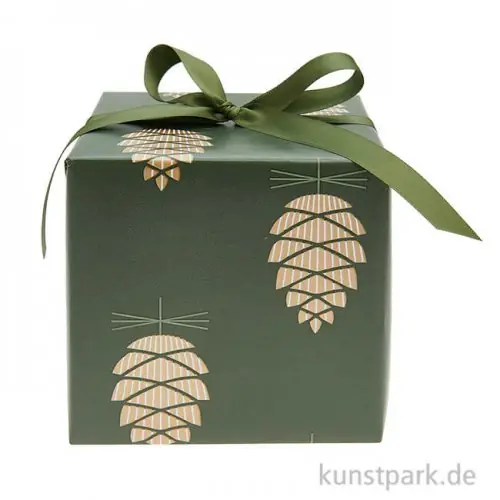 Kostenloser Versand Geschenkpapier - Tannenzapfen, 200 x 70 cm