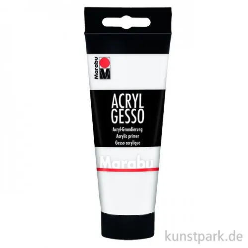 Neu Marabu Mixed Media Acryl Gesso 100 ml - weiß