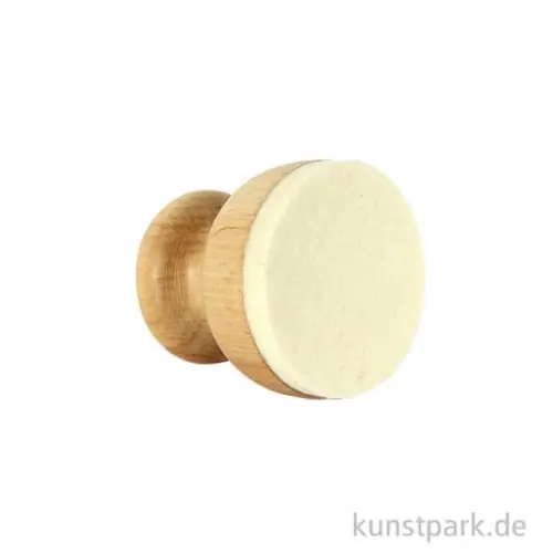 Handreiber für Druckarbeiten mit Filzauflage Exklusiv