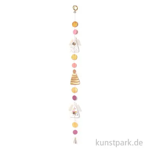 Good old friends - Schutzengelkette, Gold, Colored Dots Top-Qualität