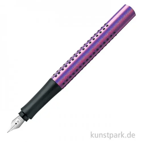 Neu Faber-Castell Füller GRIP Edition - Glam Violet, M