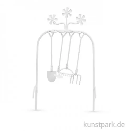 Direktkauf Mini Gartenwerkzeug - Elfenbein, 15,5 cm