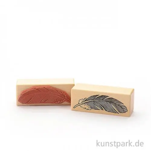 Sale Judi-Kins Stamps - Feder - 3x8 cm