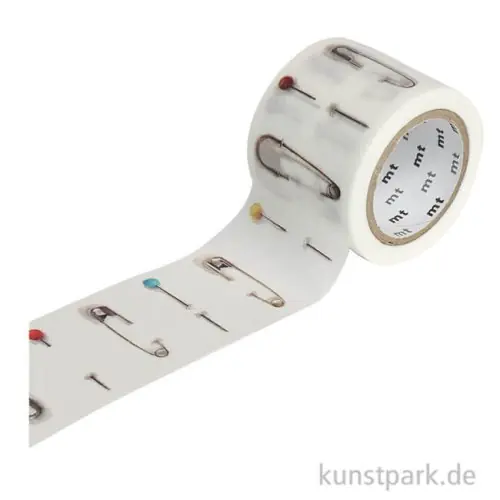 Wochenendangebot MT Masking Tape Safety Pin Dress Pin R, 35 mm, 7 m Rolle