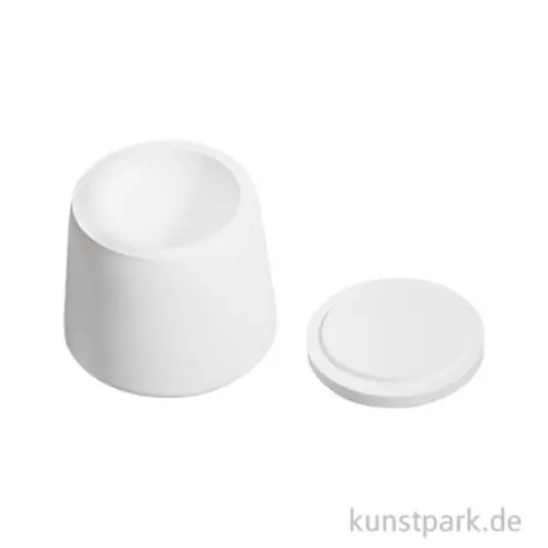 Silikonform Dose mit Deckel, 8,5 x 7,5 cm Top-Seller