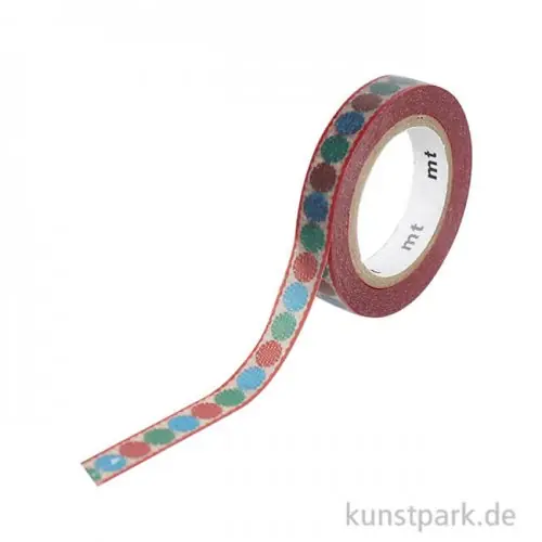 Top-Angebot MT Masking Tape Tyrolean Dot, 7 mm, 7 m Rolle